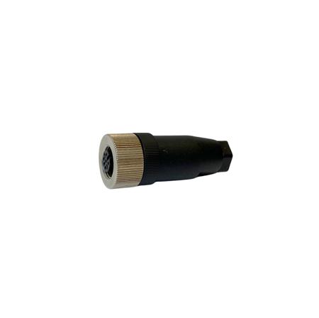 31301 Sunnex Equipment AB Industrial Circular Connectors, 4 Contacts, Thread Mount, M12 Connector, Female, 313 Series