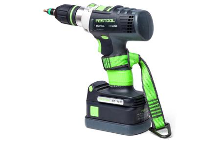 101368 Never Let Go 340mm x 25mm Polyester Webbing/Aluminium Tool Lanyard Lanyard, 18kg Capacity