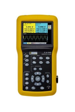 P01194200 Chauvin Arnoux CA Series, 40MHz Digital Oscilloscope, 2 Digital Channels