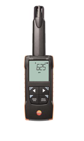 0563-0535 Testo CO2 Sensor, +50°C Max, Battery-Powered
