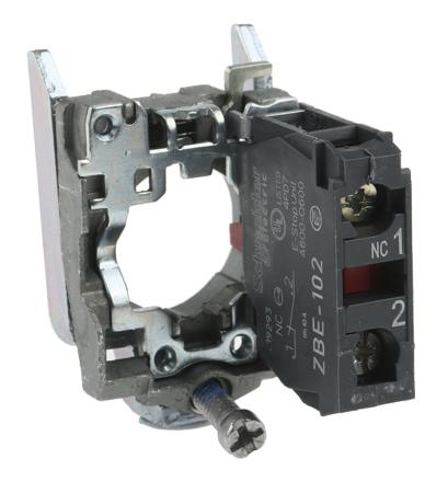 ZB4BZ102 Schneider Electric Harmony XB4 Series Contact Block, 600V, SPST