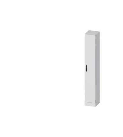 8GK1323-8KN14 Siemens ALPHA 630 Series Steel Single-Door-Door Floor Standing Enclosure, Plain Door Door, IP55, 1950 x 300 x 320mm