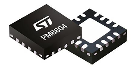 L6924D013TR STMicroelectronics, Battery Charge Controller IC, 2.5 V to 12 V Input 4.06 V Output 1 A, VFQFPN 16-Pin
