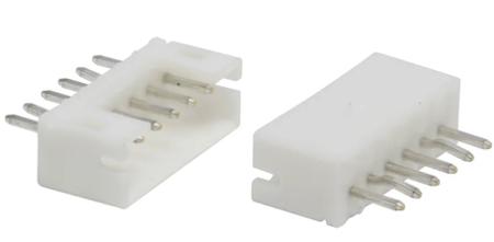 147-069 RS PRO Right Angle Through Hole PCB Header, 6 Contact(s), 2 mm Pitch, 1 Row, Shrouded