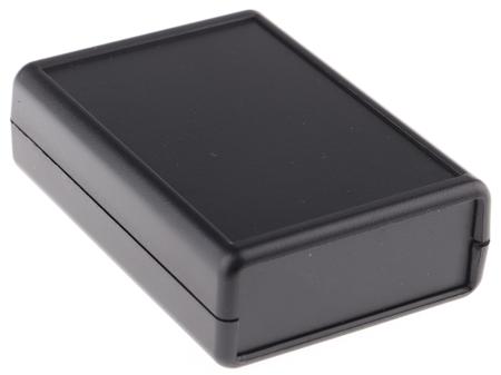 1593LBK Hammond 1593 Black ABS Enclosure, 92 x 66 x 28mm
