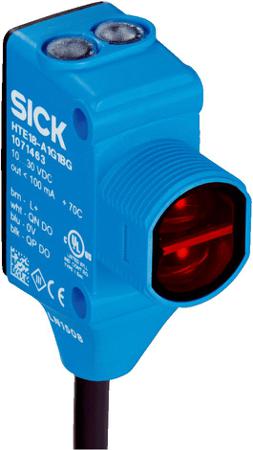 HTE18-A1G1BB SICK Energetic Photoelectric Sensor, Rectangular Sensor, 1000 mm Detection Range