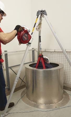 3591002 Protecta Self Retracting Lifeline Aluminium Single