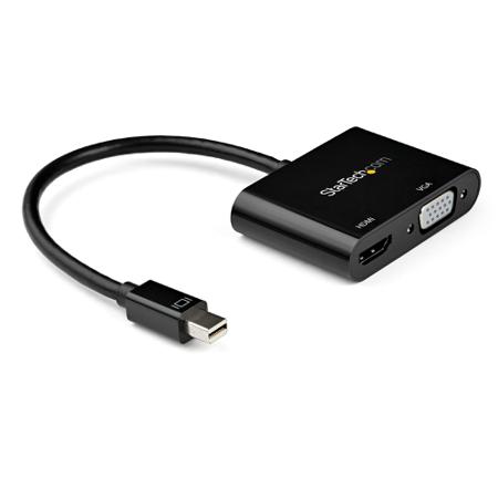 MDP2VGAHD20 StarTech.com 2 port Mini DisplayPort to HDMI Adapter, 680mm Length - 1920 x 1200 Maximum Resolution
