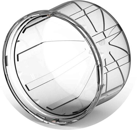 1-2328823-3 LUMAWISE Endurance S, 80mm dome, clear,