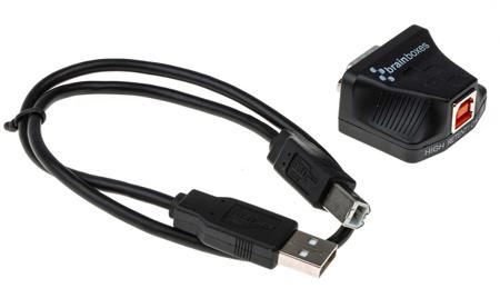 US-235 Brainboxes RS232 USB B Female to D-sub, 9 Pin Male Interface Converter
