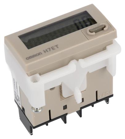 H7ET-NV Omron Hour Counter, 7 digits, LCD, Screw Connection, 4.5 → 30 V dc