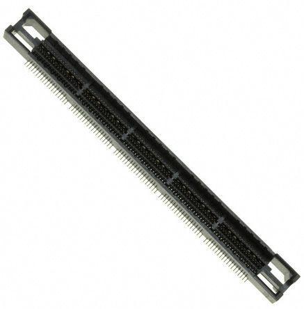 2-5767004-6 TE Connectivity MICTOR Series 0.64mm Pitch 190 Way 2 Row Female Straight PCB Connector Housing