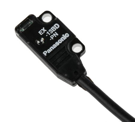 EX-13B-PN Panasonic Through Beam (Emitter and Receiver) Photoelectric Sensor 500 mm Detection Range PNP Block Style IP67