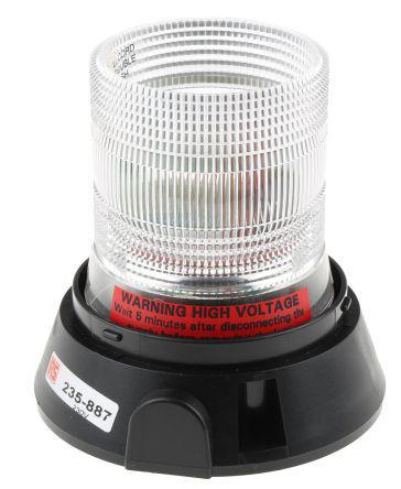 235-887 Xenon, Flashing Beacon V10993 Series, Surface Mount, 230 V ac