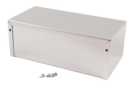 1411SU 1411 Aluminium Enclosure, 203 x 102 x 76mm