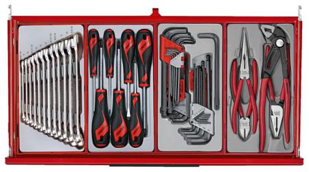 TKT26R137T Teng Tools 4 Drawer Steel Tool Chest Tools Included
