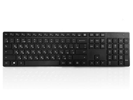 KYBAC301-BTBK-CY Ceratech  Wireless USB Keyboard, QWERTY, Black
