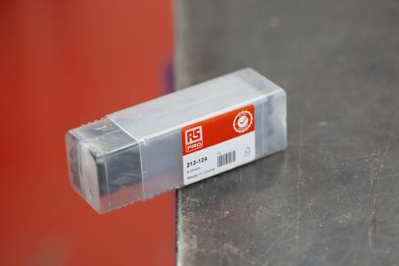 213-124 RS Pro HSS 8mm Jobber Drill Bit, 117 mm Plain Shank