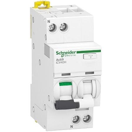 A9DF4632 Schneider Electric RCBO, 32A Current Rating, 1P+N Poles, 30mA Trip Sensitivity, Type C, Acti9 Range