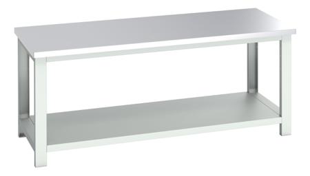 41004192-16V Bott 41004192.16V Sheet Steel Workbench, 350kg Max Load, 840mm x 900mm x 2000mm