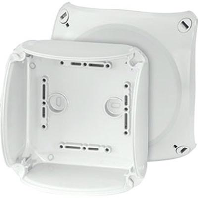 KF 0600 H HENSEL KF Series Grey Polycarbonate Junction Box, IP66, IP67, IP69, 77 x 130 x 130mm