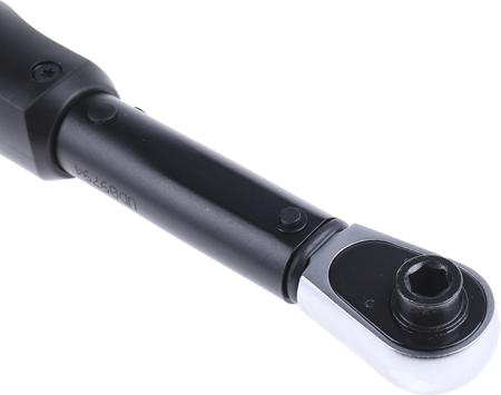 75605 Wera Hex A6 Click Torque Wrench, 1/4 in Drive, 2.5 → 25Nm, 0.1Nm Increment