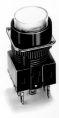 A16L-TW Omron A16 Series Illuminated Push Button, 16mm Cutout