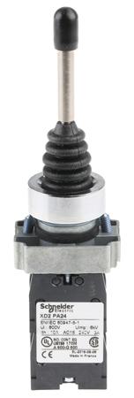 XD2PA24 Schneider Electric 4-Axis Joystick Switch Lever, Slow Break, IP65 240V ac