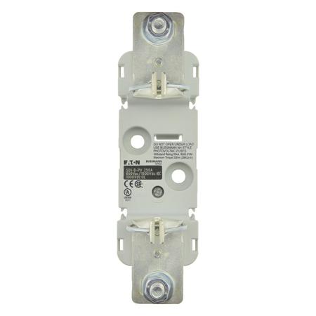 SD1-D-PV Eaton 250A Rail Mount Fuse Holder for NH1 Fuse, 1P, 690V ac