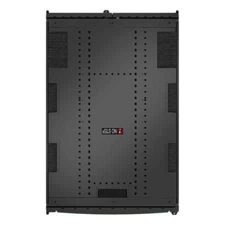 AR3380B2 APC NetShelter SX Series Black 42 U Steel Enclosure , with 4 Post Frame, 1200 mm, 1991 mm Height 800 mm
