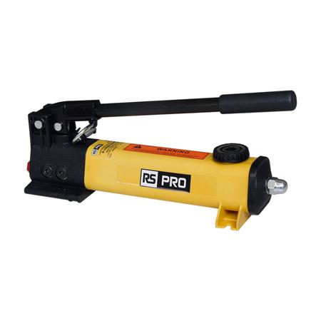 234-9578 RS PRO Two Speed, Hydraulic Hand Pump, 0.327L, 12.7mm Cylinder Stroke, 700 bar