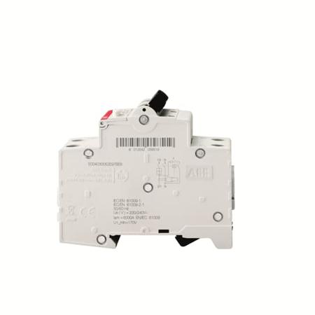 2CSR255180R1164--DS201-C16-A30 ABB RCBO - 2P, 6 kA Breaking Capacity, 30mA Trip Sensitivity, DS201 Series