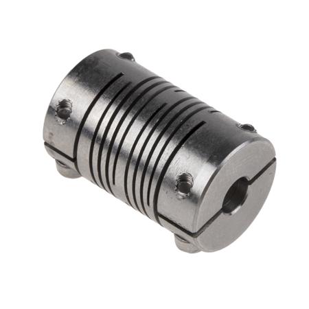 703.16.2020 Huco Beam Coupling, 16mm Outside Diameter, 5mm Bore, 25.4mm Length Coupler