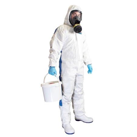 2510-400-009 Chemsplash White Disposable Coverall, 3XL