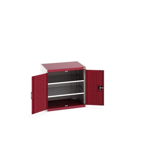 40020110-24V Bott 2 Door Sheet Steel Floor Standing Cupboard, 800 X 650 X 800mm