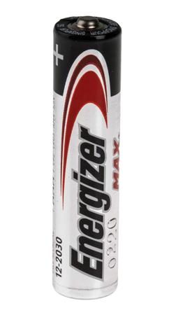 7638900438031 Energizer MAX Alkaline, Zinc Manganese Dioxide AAA Batteries 1.5V
