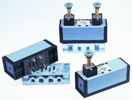 DX1-621-713 Parker 8X 5/2 Solenoid/Spring Pneumatic Control Valve, 1230L/min