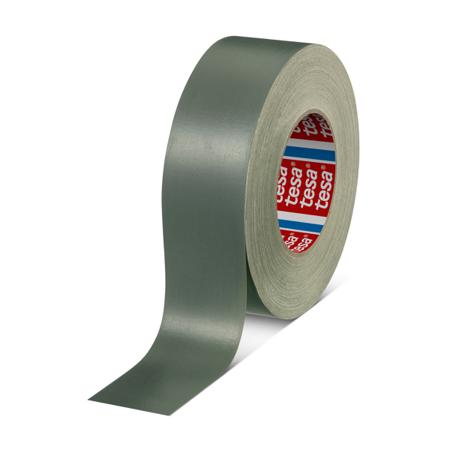 04657-00114-00 Tesa  Cloth Tape, 50m x 38mm, Black, Grey, Acrylic Coated Finish
