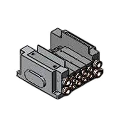 SS5Y5-10F1-03B-C8-NA SMC SY5000 series 3 station One-touch Fitting 8 mm Manifold Base for use with Valve,
