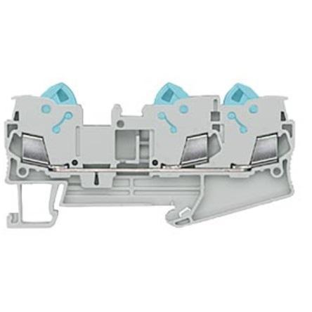 8WH3003-0AF00 Siemens 8WH Series Grey Din Rail Terminal, 2.5mm², 1-Level, Plug-In Termination, CSA