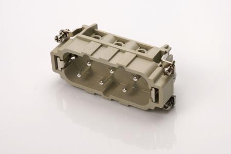 192-603 RS PRO Heavy Duty Power Connector Insert, 35A, Male, 6 + p Contacts