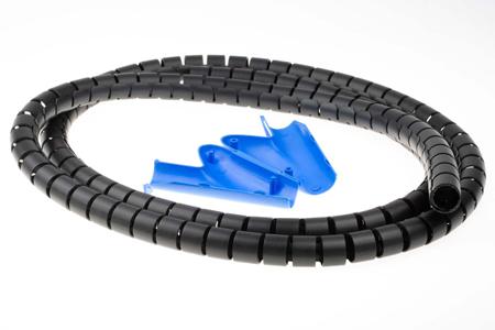 POLYBAG-CABLEATER-20PPB-2-LC Essentra Spiral Wrap, I.D 20mm, 50.8mm Polyethylene