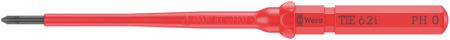 05006509001 Wera Screwdriver Bit, PH0 Tip, 9 mm Drive, Phillips Drive, 157 mm Overall