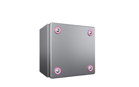 1564000 Rittal KX Series Stainless Steel Terminal Box, IP66, 150 mm x 150 mm x 120mm
