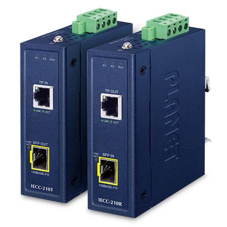 IECC-210-KIT Planet Ethernet Ethernet Media Converter 100m