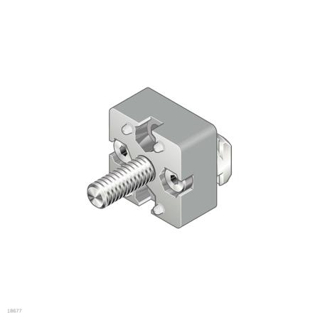 3842538696 Bosch Rexroth M8mm T-Connector, Connecting Component, Strut Profile 8