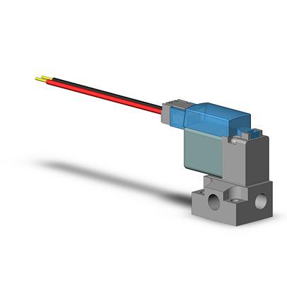 V111-6LOU SMC 3/2 Pneumatic Solenoid Valve - Solenoid M5 x 0.8 V100 Series 12V dc