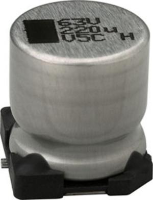 MAL214097001E3 Vishay 100μF Aluminium Electrolytic Capacitor 35V dc, Surface Mount -