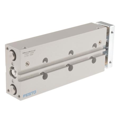 DFM-12-100-P-A-GF Festo Pneumatic Guided Cylinder - 170831, 12mm Bore, 100mm Stroke, DFM Series, Double Acting