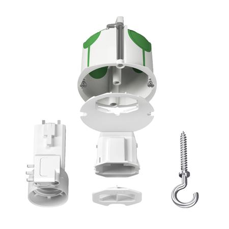 IMT35021 Schneider Electric IMT Series Green, White ABS, PC Junction Box, IP20, 49 x 71 x 71mm